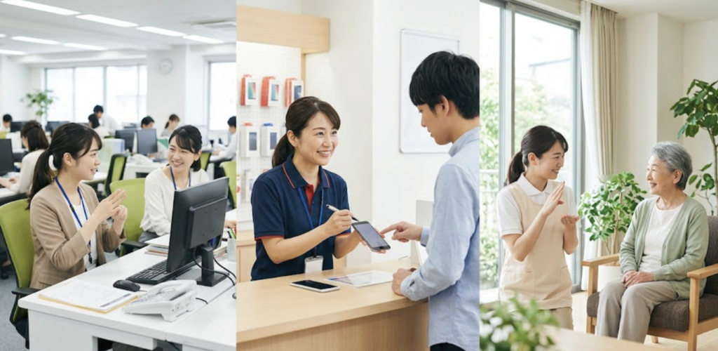 資格なしOK！手話を活かせる仕事3選