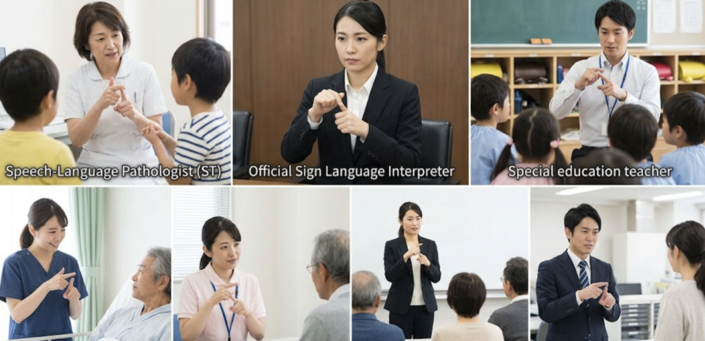 専門性を発揮！手話を活かせる仕事7選