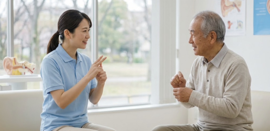 就職に必要？言語聴覚士が手話で評価される専門性